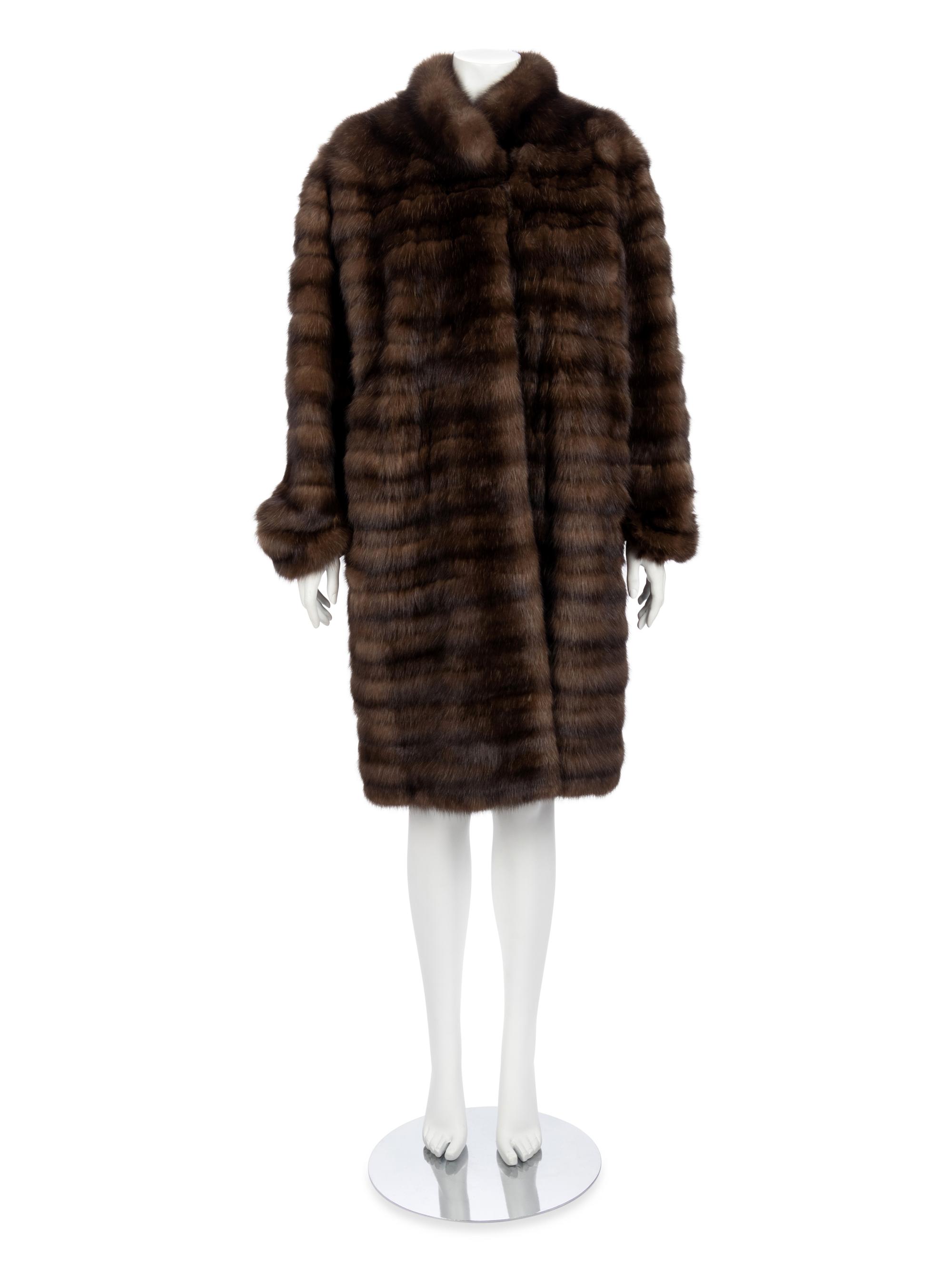 J Mendel Barguzin Sable Coat, 2000-10s