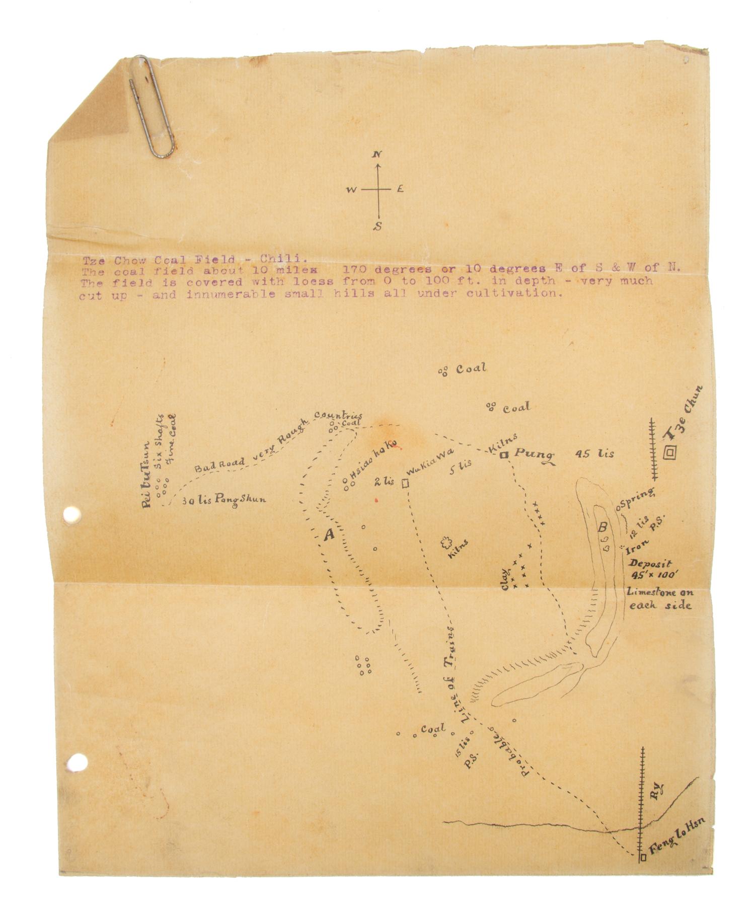 (ASIAN) Archive, including photos, manuscripts, and reports, from 19th-century American engineer in China, Charles Davis Jameson
