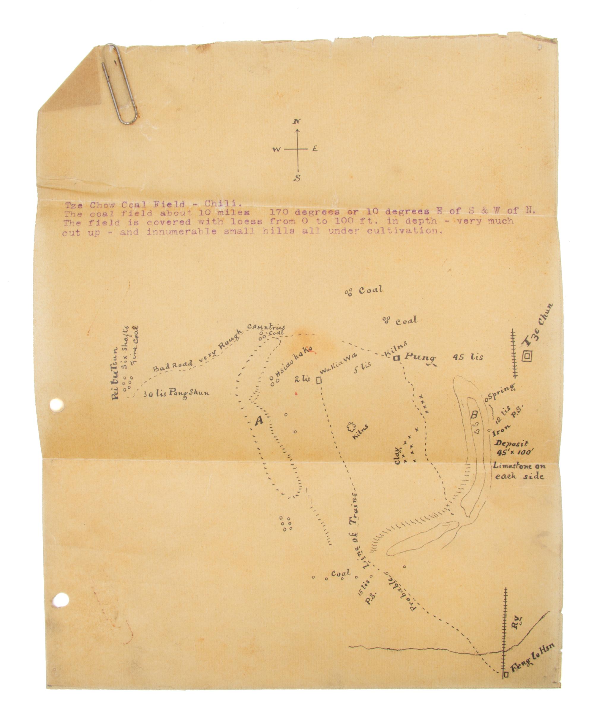 (ASIAN) Archive, including photos, manuscripts, and reports, from 19th-century American engineer in China, Charles Davis Jameson