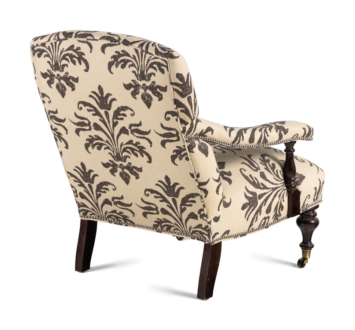 A Contemporary Upholstered Armchair
