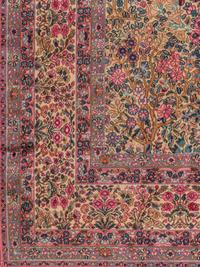 A Kirman Wool Rug