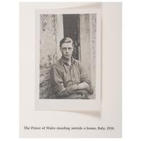 Prince of Wales Tour of Italy, 1918, Collection of 18 Photographs, Plus