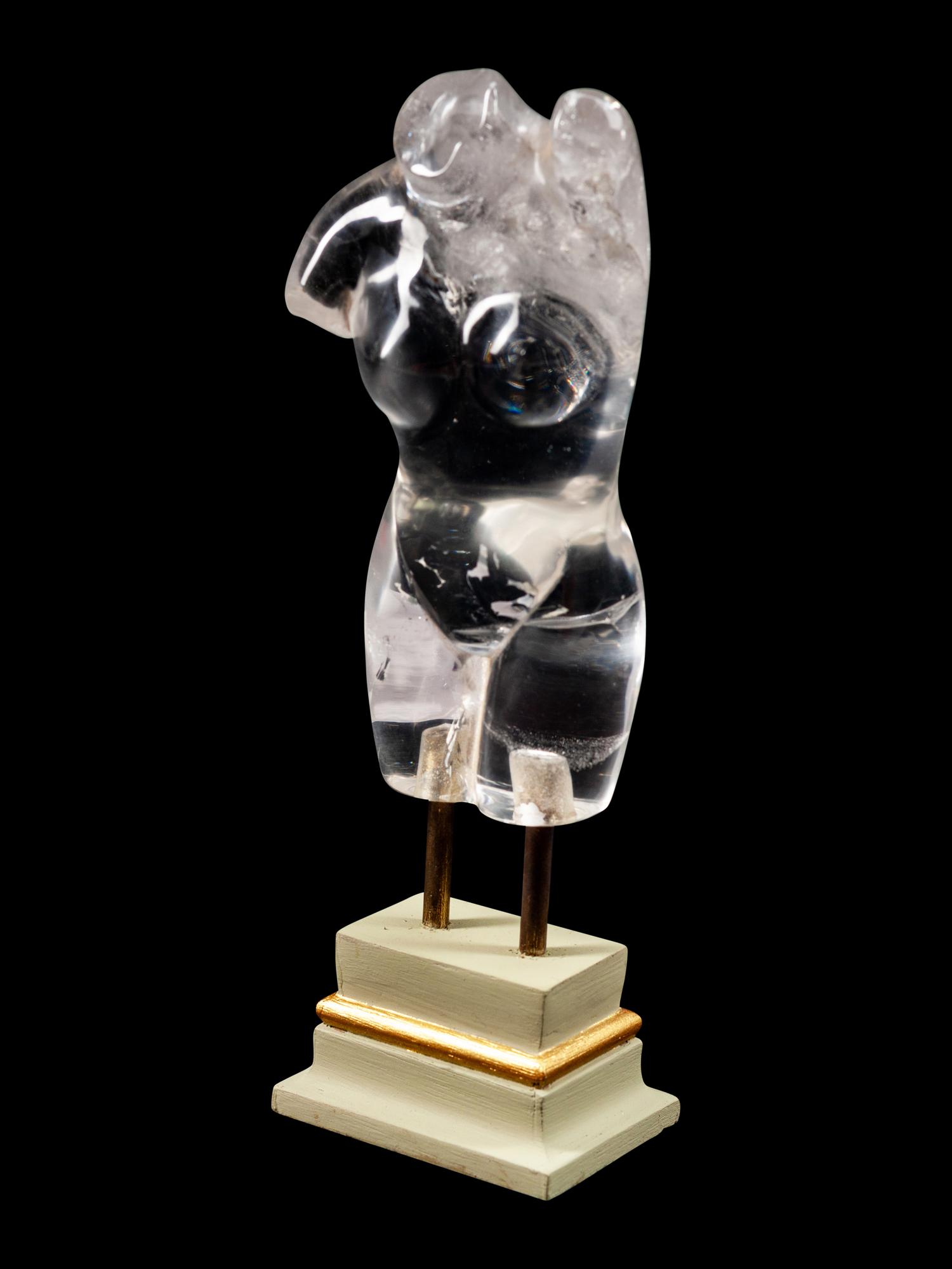 A Rock Crystal Torso