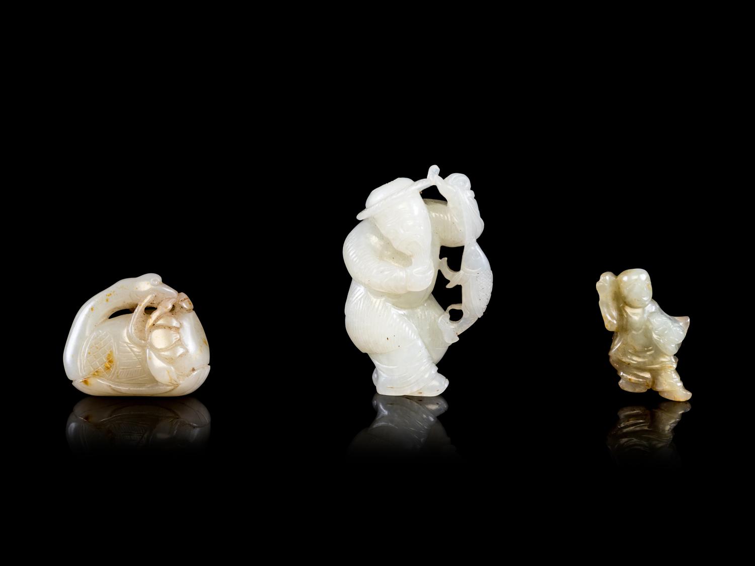 Three Jade Carvings