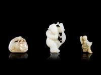 Three Jade Carvings