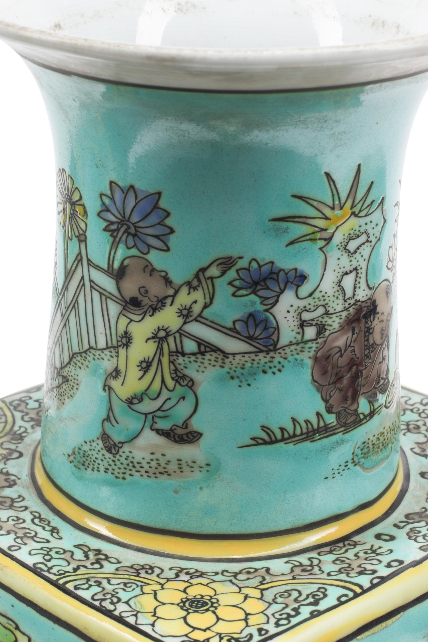 A Pair of Chinese Porcelain Vases