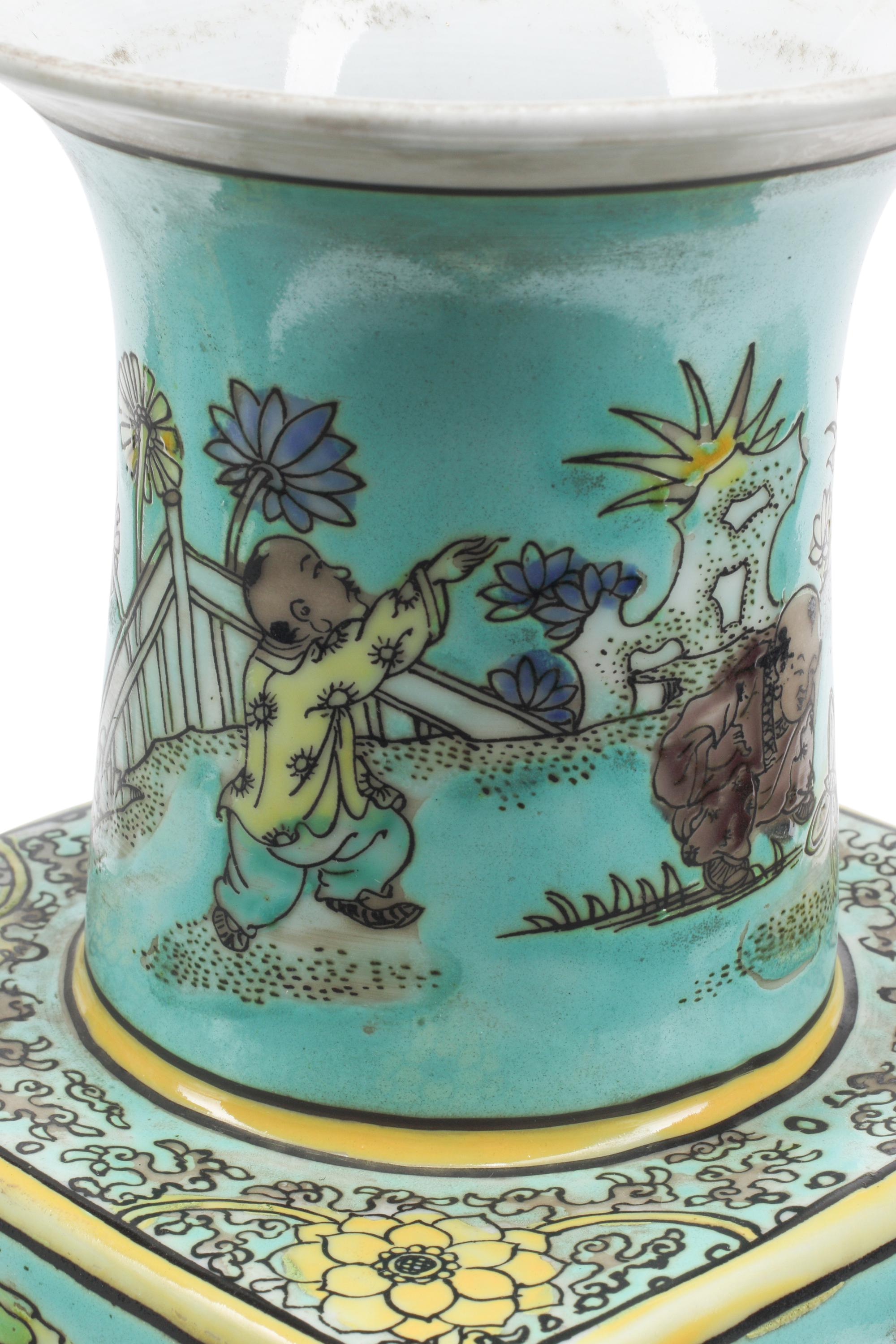A Pair of Chinese Porcelain Vases
