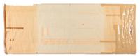 [RELIGION]. The Revelation of Jesus Christ . Illustrated church tent revival banner. [ca 1910s-1920s].
