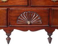 A Queen Anne Style Mahogany Dressing Table