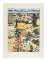 The Wisconsin Sesquicentennial Portfolio (complete portfolio of 17 works by 15 artists with portfolio case), 2001