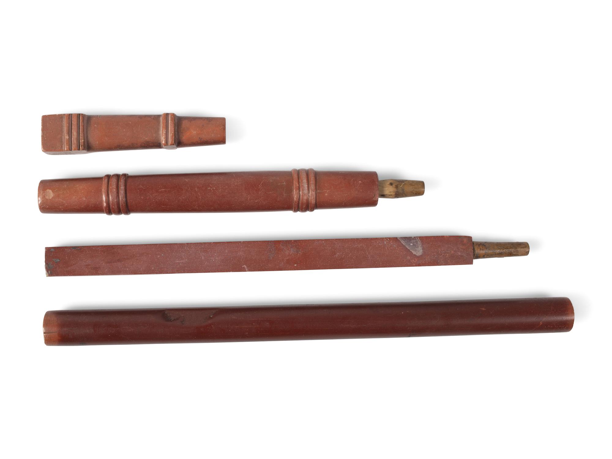 Western Great Lakes Catlinite Pipe Stems