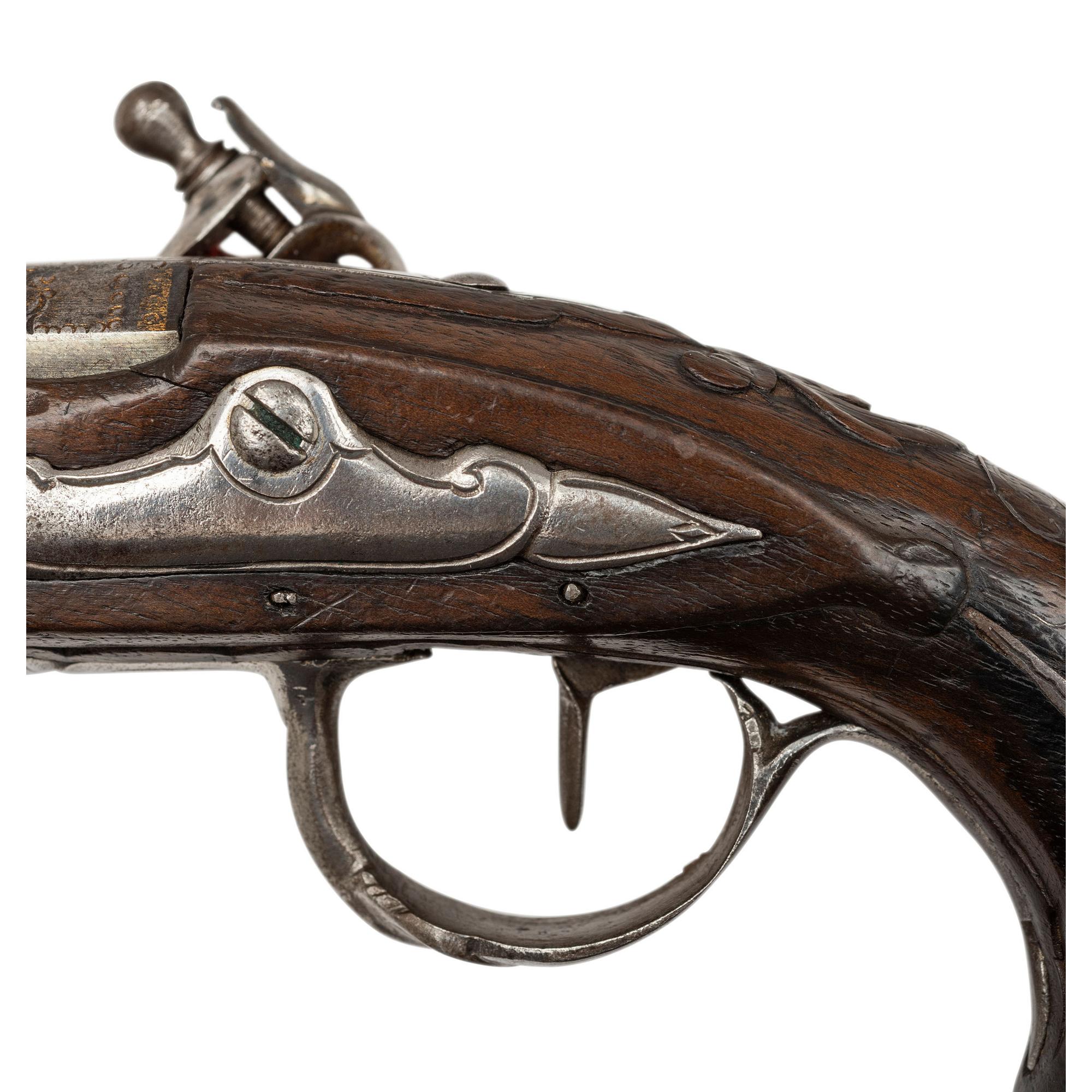 19th Century Flintlock Pocket Pistol and a Modern Percussion Derringer