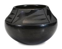 Blackware Pottery Jar