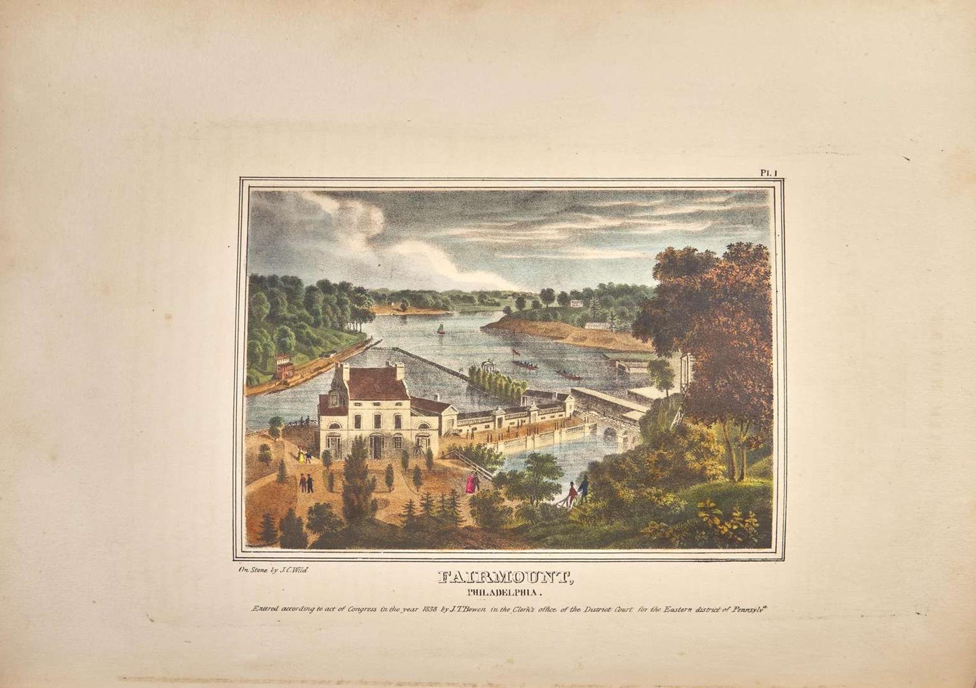 [Philadelphia & Pennsylvania] (Wild, John Caspar: Panorama and Views of Philadelphia and its Vicinity)