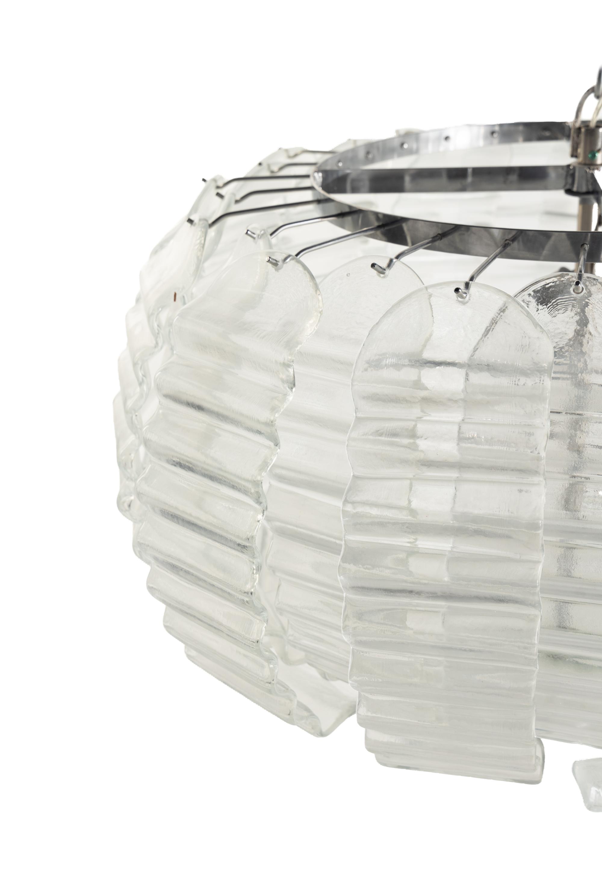 A Barovier e Toso Murano Glass Chandelier
