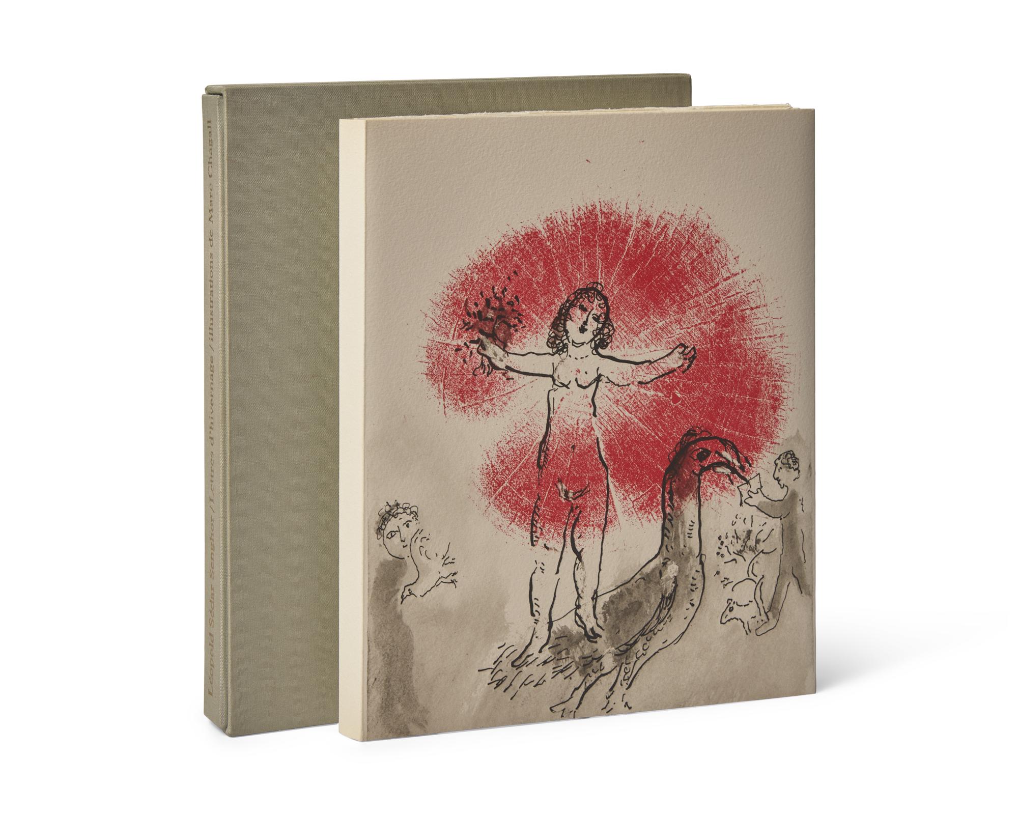[Art] [Chagall, Marc] Senghor, Leopold Sedar. Lettres d'hivernage
