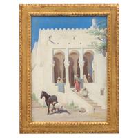 Gustave Calixte Reynier (French, 1885-1955) — Orientalist Scene