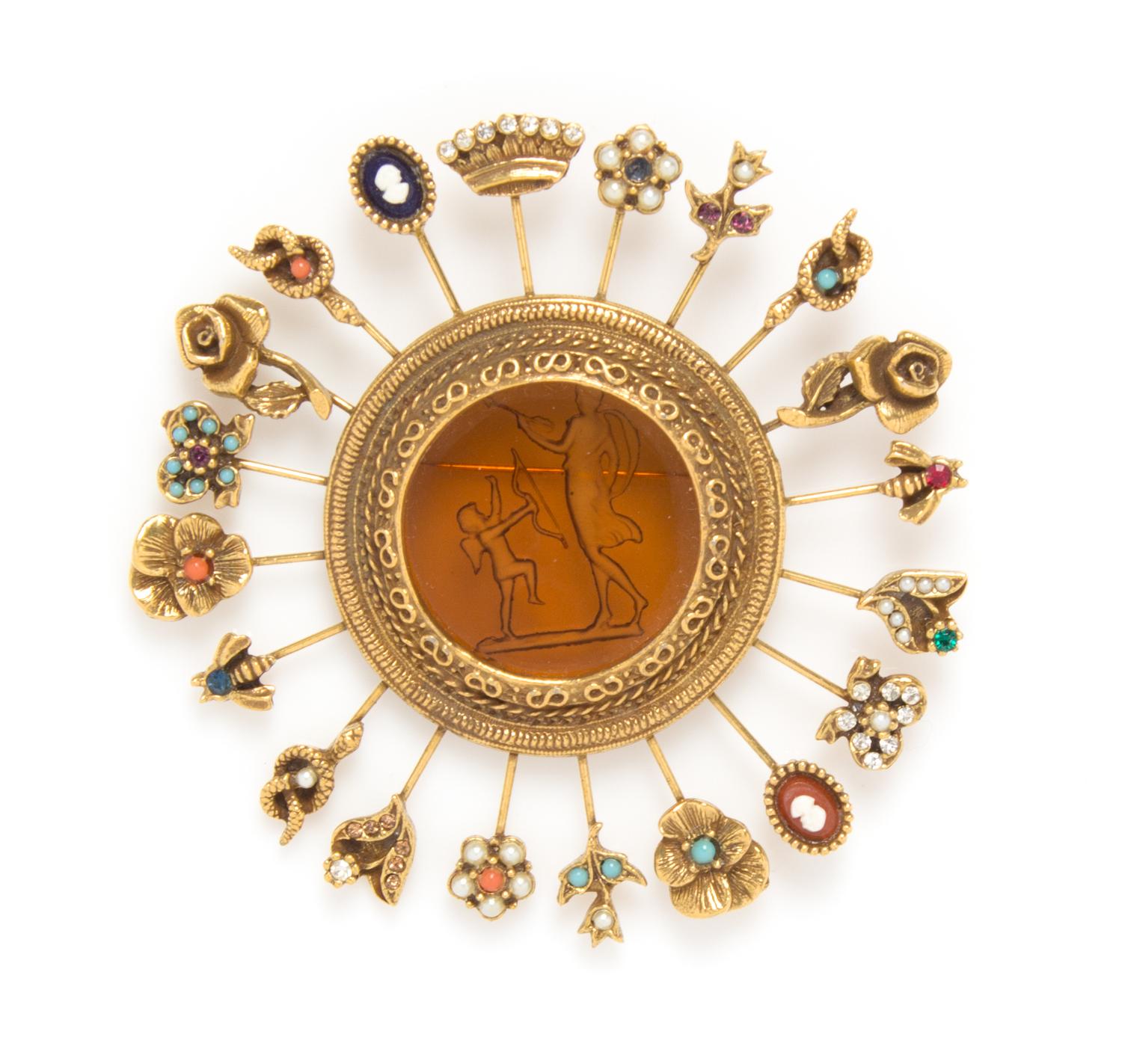 A Stick Pin Brooch,