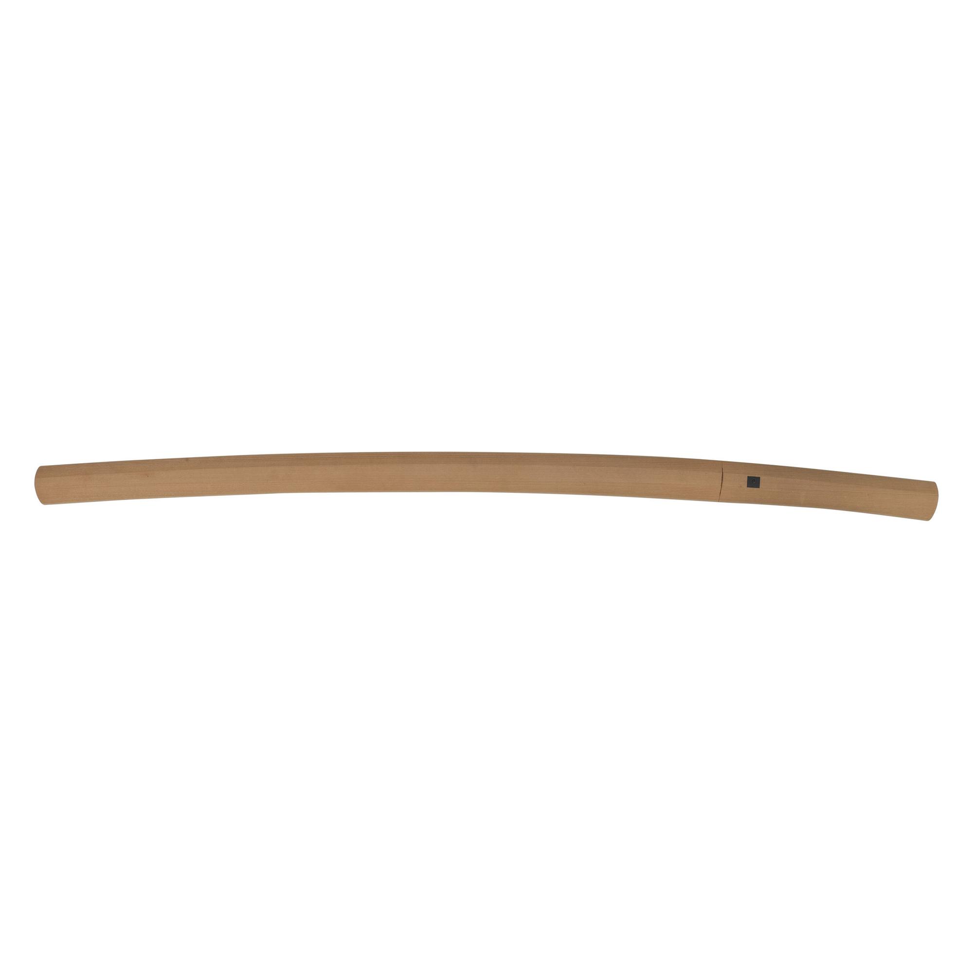 Japanese Katana Signed "Kuninaga" with Outstanding Hamon in Shira Saya