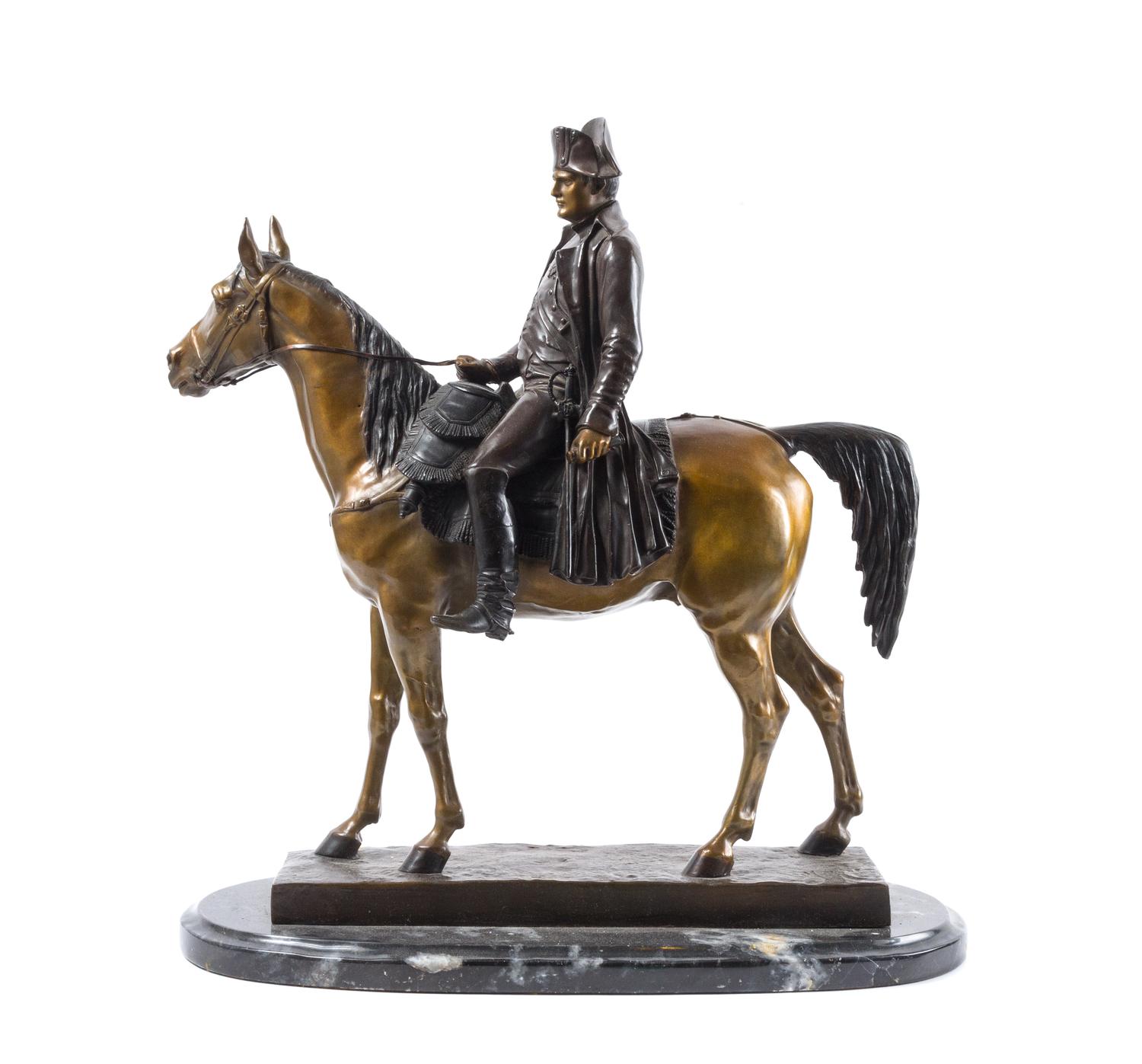 After Louise Marie Morise, (French, 1818-1883), Napoleon on Horseback