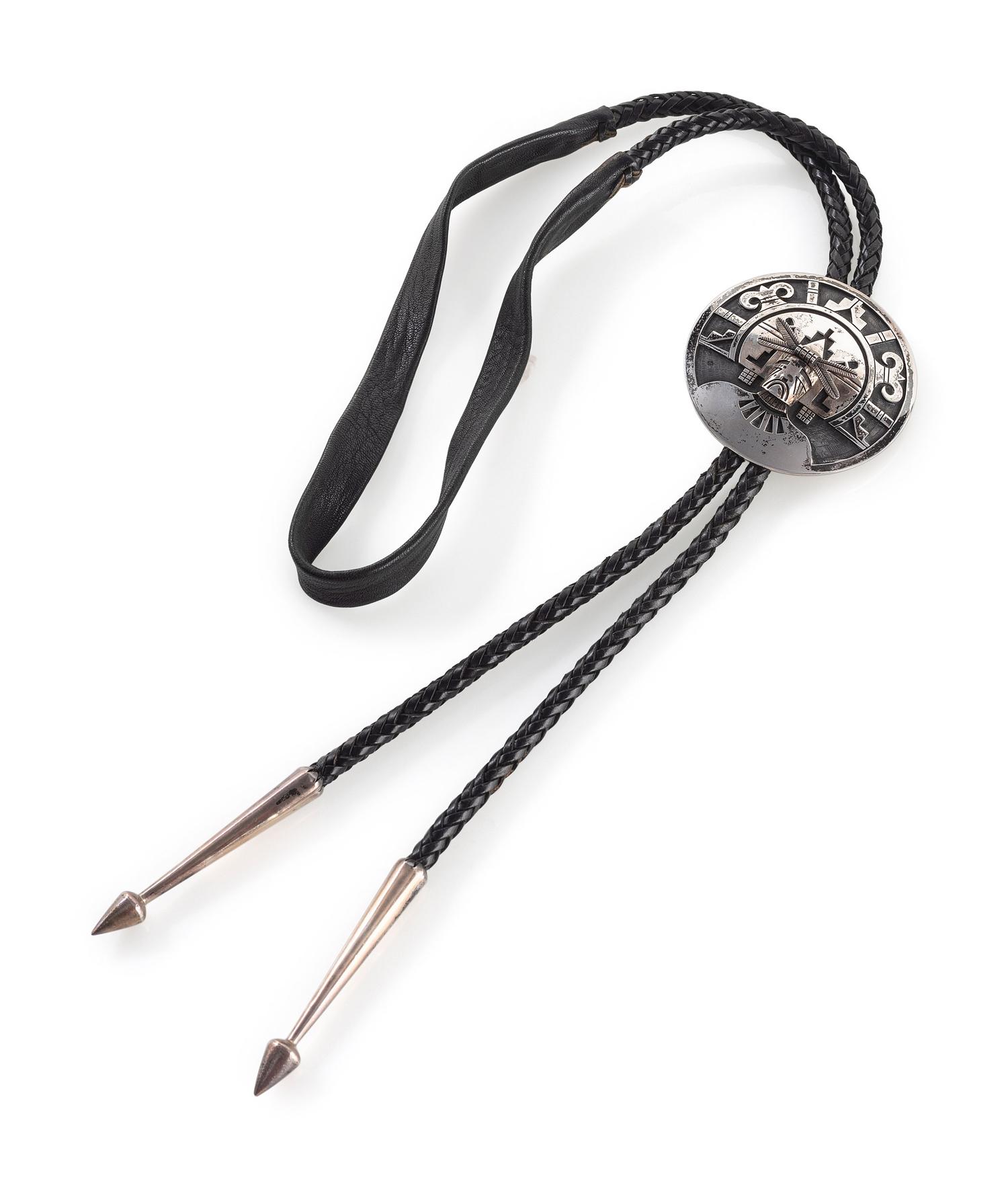 Sterling Silver Shalako Bolo Tie