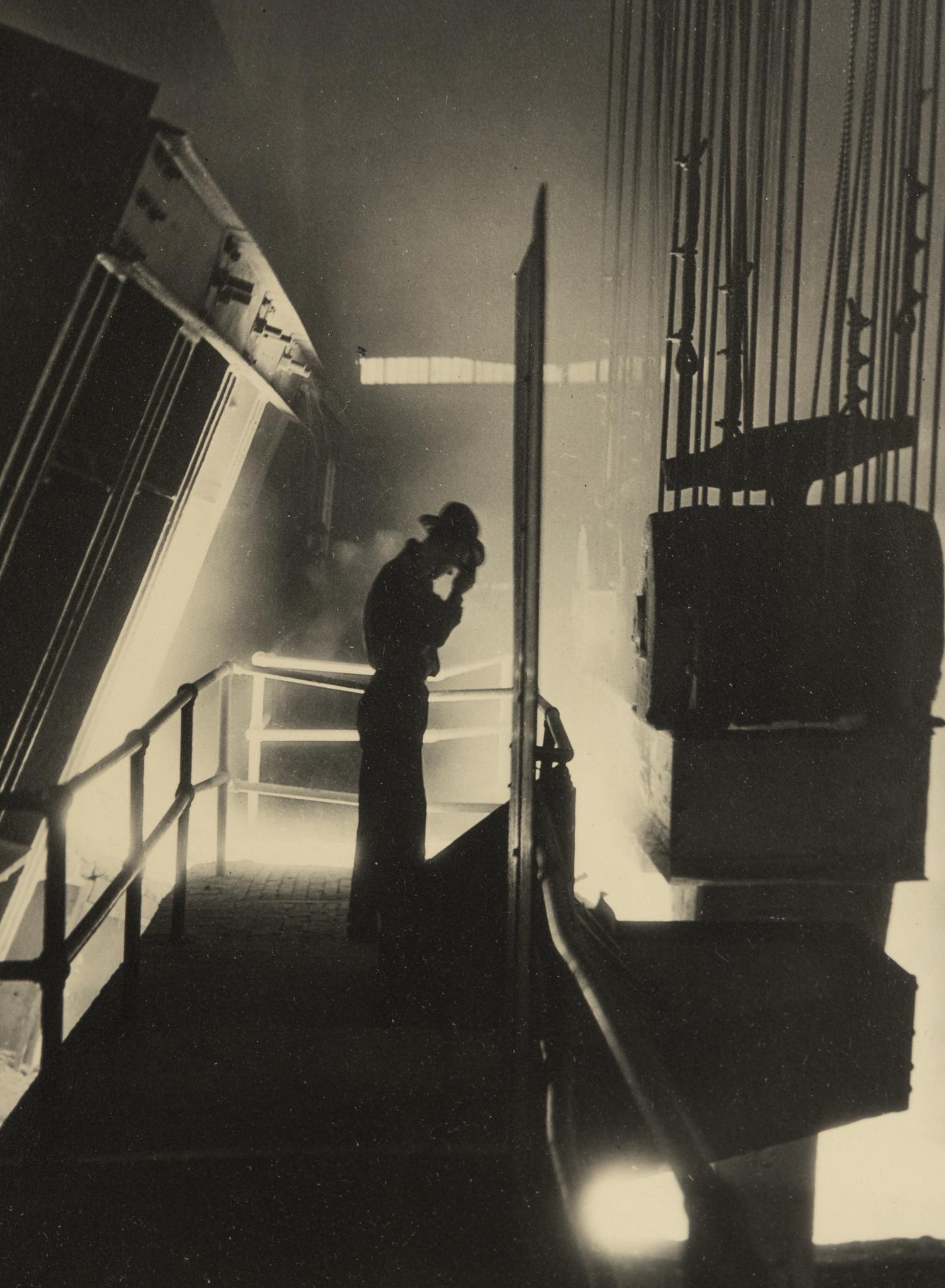 Margaret Bourke-White (1904-1971) Mass Production and the Man: A Scene at the Ford Plant, 1929