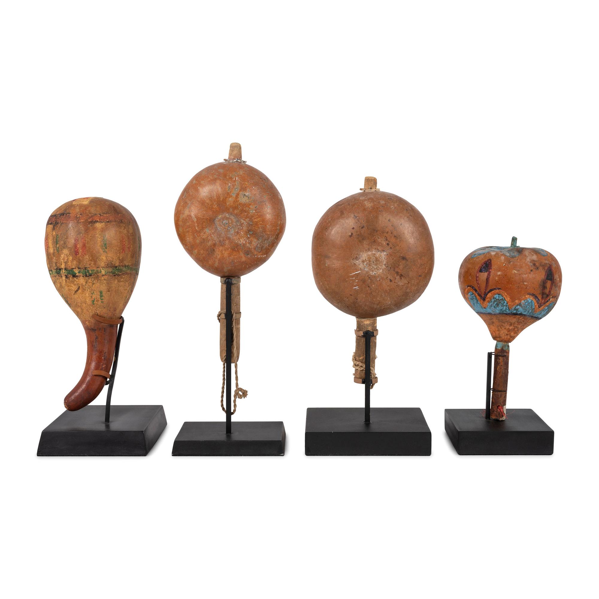 Group of Pueblo Rattles