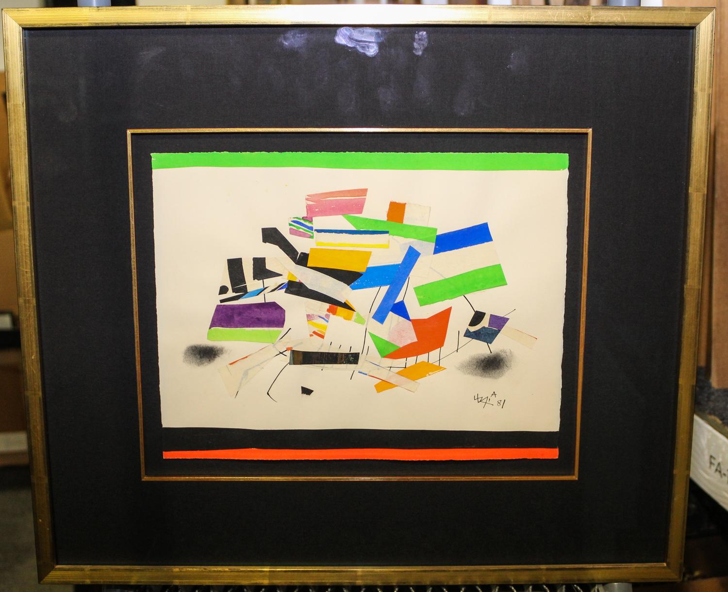 Ulfert Wilke, (American, 1907-1987), Untitled, 1981