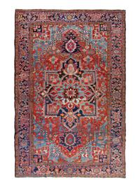 A Heriz Wool Rug