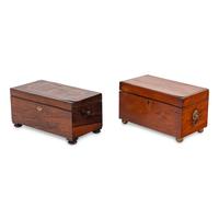 Two English Tea Caddies