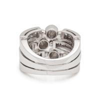 BULGARI, WHITE GOLD AND DIAMOND 'FIREWORKS' RING