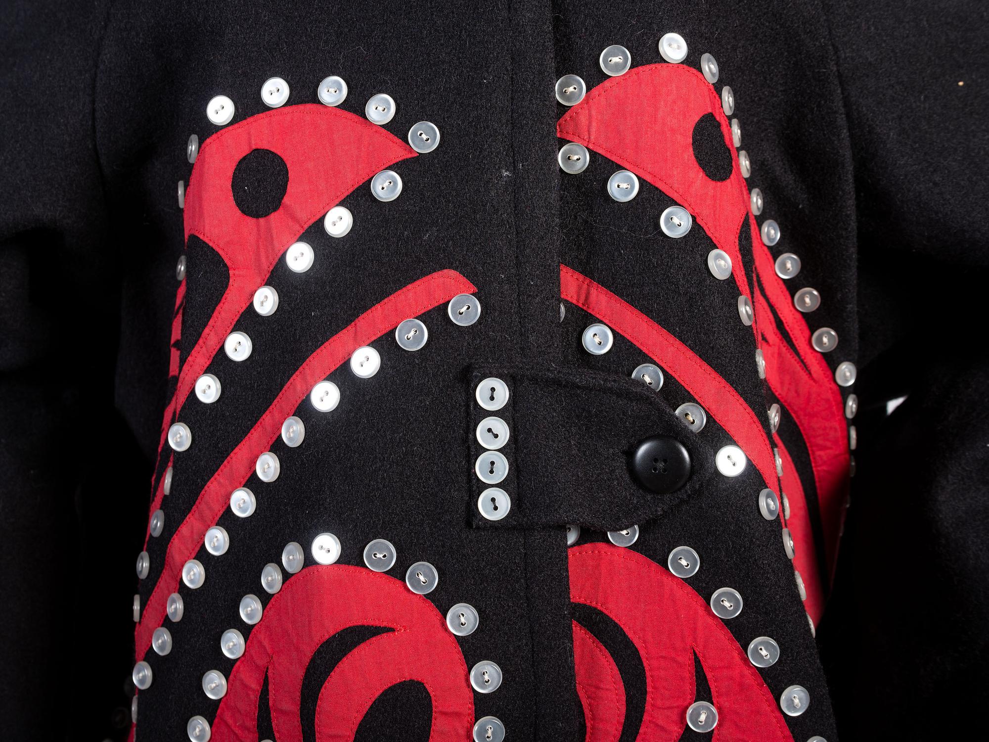 Contemporary Haida Button Coat