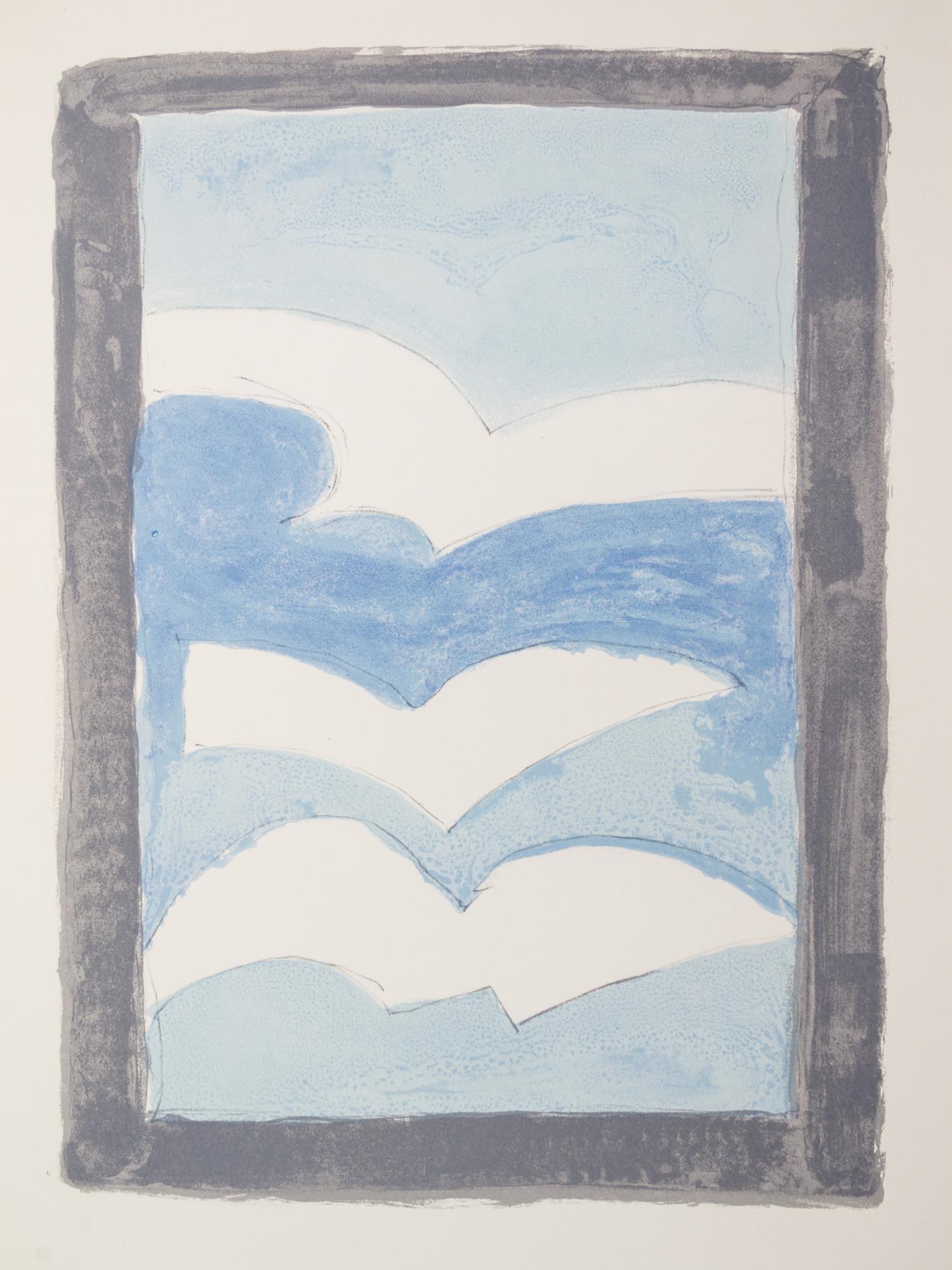 (BRAQUE, GEORGE) ELGAR, FRANK. Resurrection de l'oiseau. Paris, 1959. Signed, limited.
