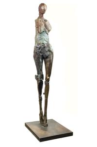 Standing Woman with Shoulder Stone