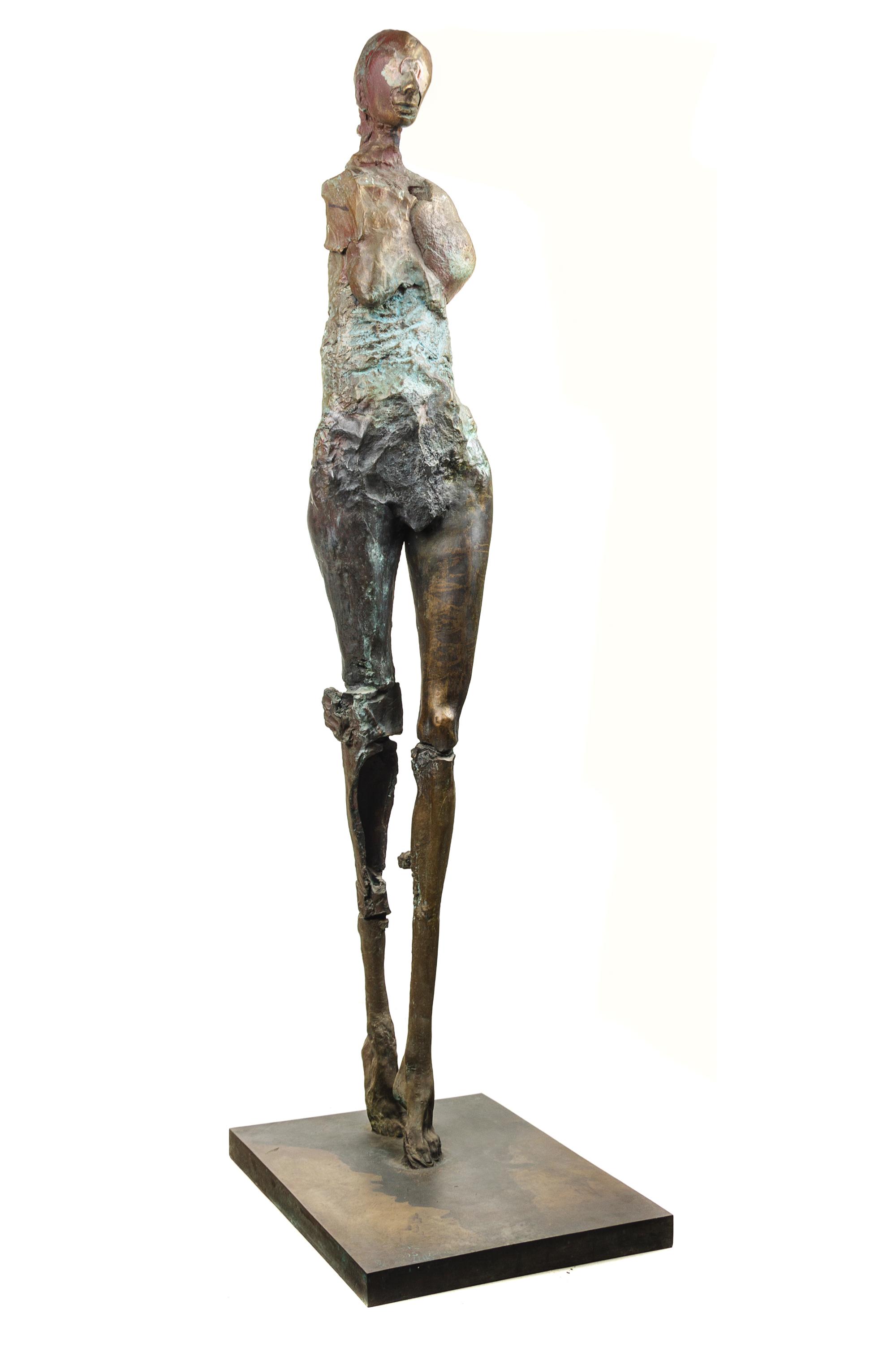 Standing Woman with Shoulder Stone