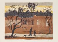 Four Works: Sunset - Santa Fe, edition 115/120; Neighbors , edition 51/100; Abiqui, New Mexico, edition 119/120; Old Pine Tree , edition 101/150