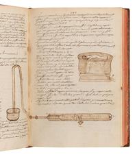 [MANUSCRIPT – PHYSICAL SCIENCE & ASTRONOMY]. “Phisica.” France, ca 1770-1790.