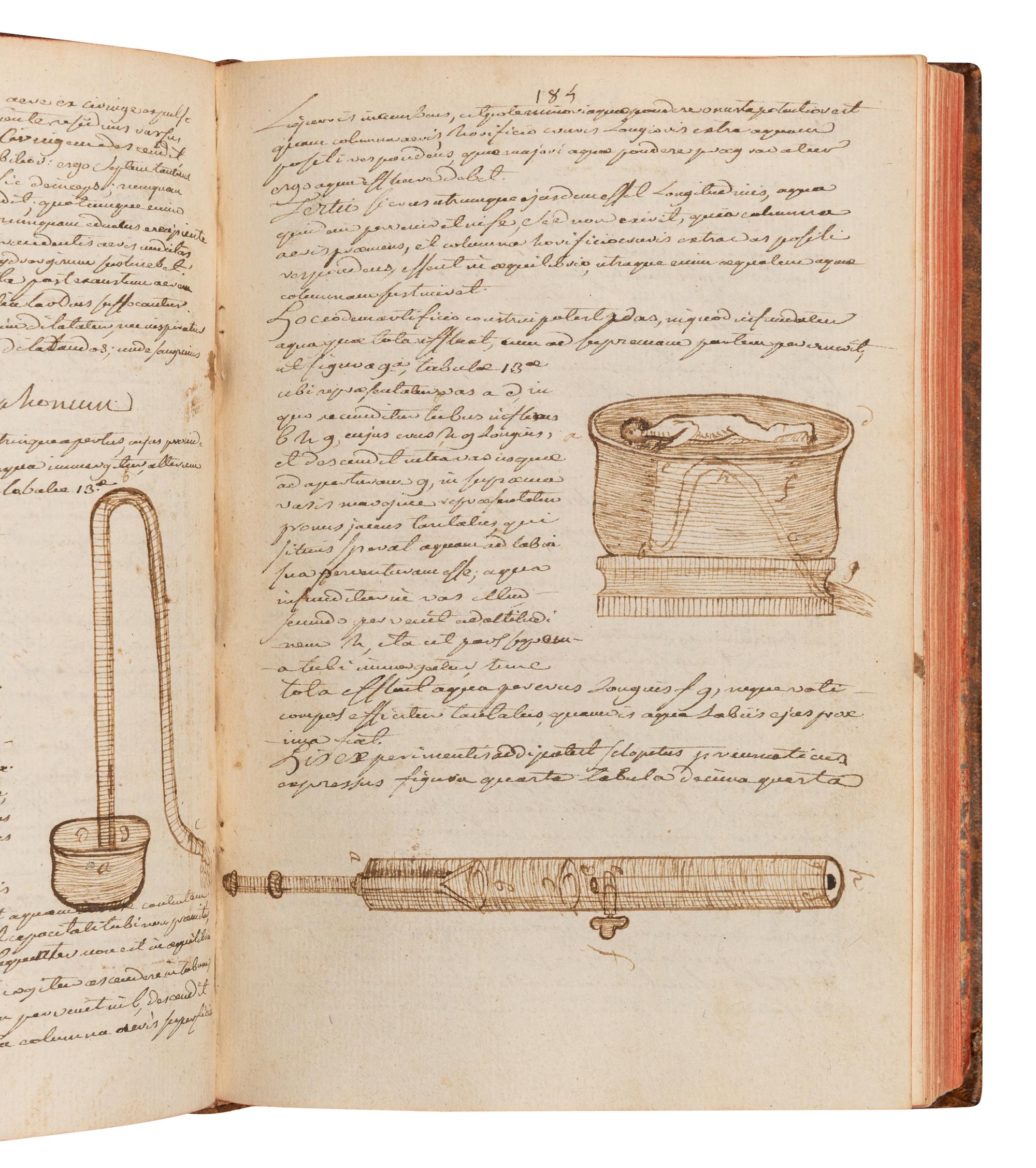 [MANUSCRIPT – PHYSICAL SCIENCE & ASTRONOMY]. “Phisica.” France, ca 1770-1790.