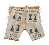 Cheyenne Child's Beaded Hide Pants