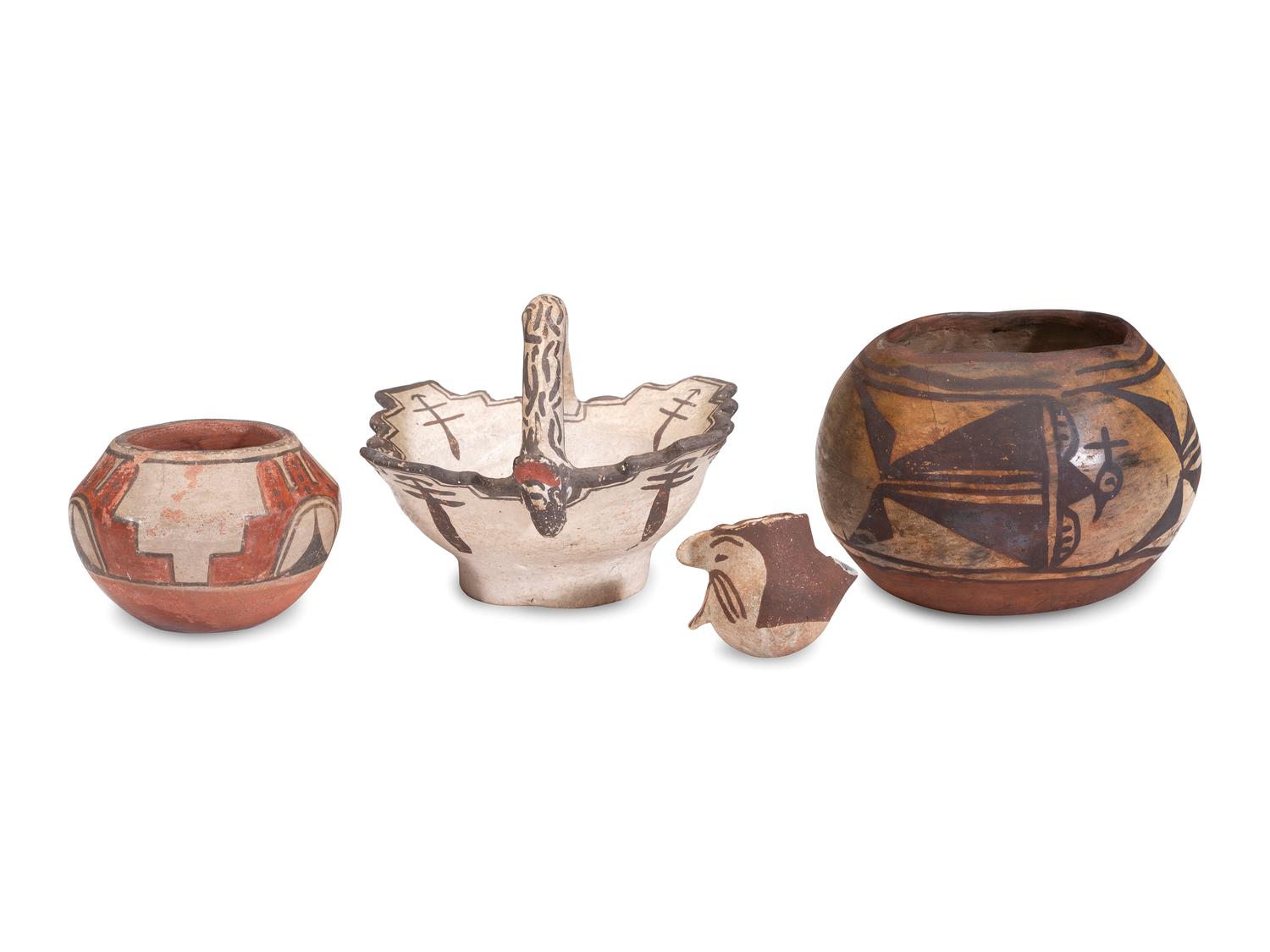 Collection of Pueblo Pottery