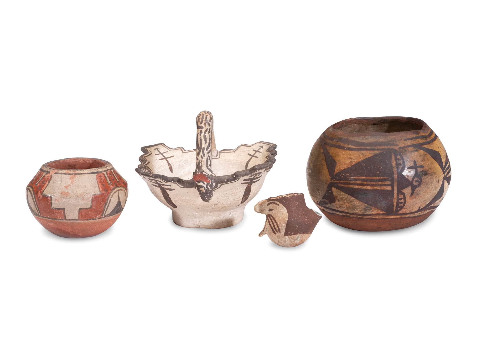 Collection of Pueblo Pottery