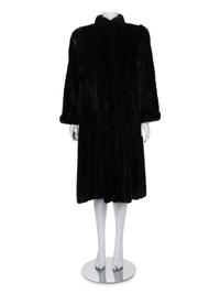Unlabeled, Attributed to Yves Saint Laurent Mink Fur Coat