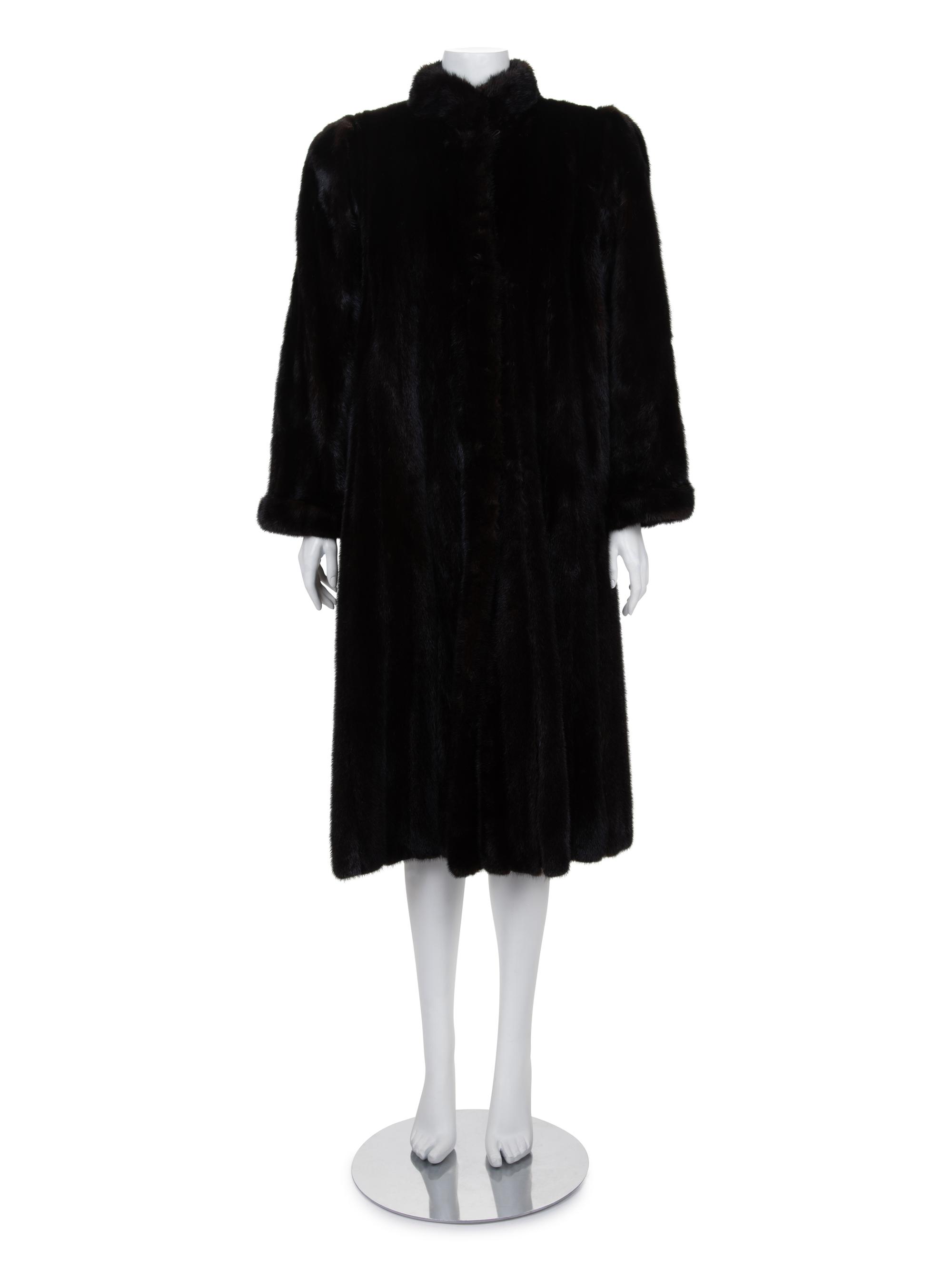 Unlabeled, Attributed to Yves Saint Laurent Mink Fur Coat