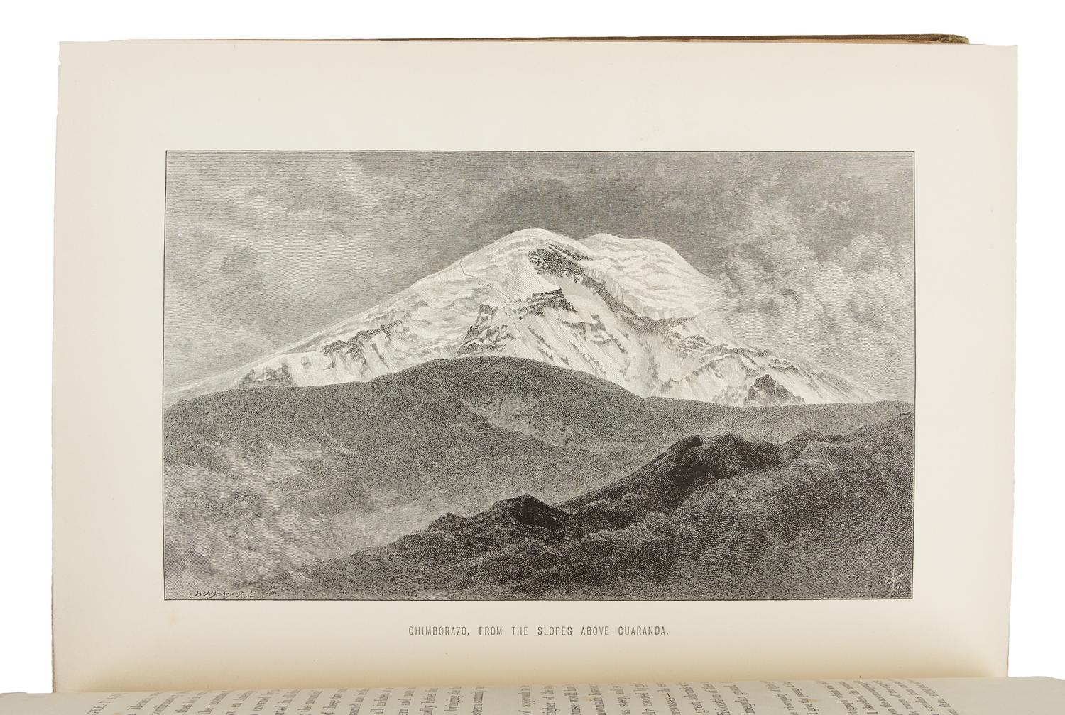 WHYMPER, Edward (1840-1911). Travels Amongst the Great Andes of the Equator. --[Supplementary Appendix.] London: John Murray, 1891-1892