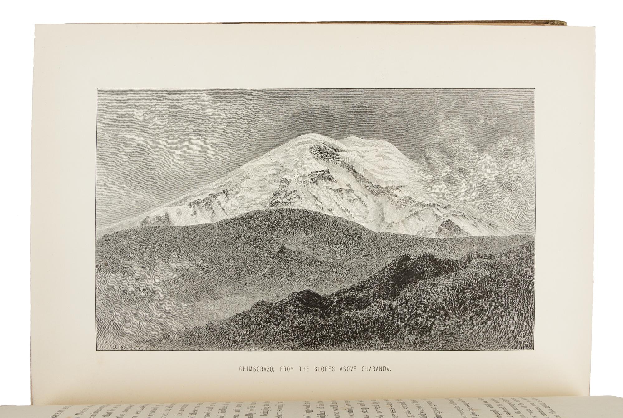 WHYMPER, Edward (1840-1911). Travels Amongst the Great Andes of the Equator. --[Supplementary Appendix.] London: John Murray, 1891-1892