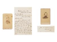 [CIVIL WAR]. Autographs and images of Union commanders, including: