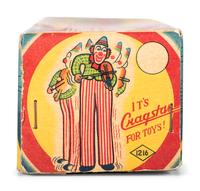 Six Tin Clown and Circus Toys