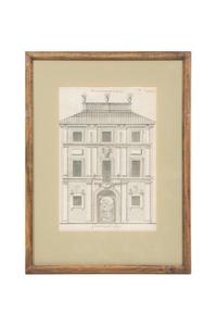 A Set of Four Framed Engravings