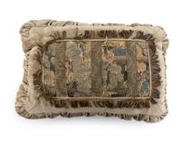 A Group of Three Tapestry Throw Pillows