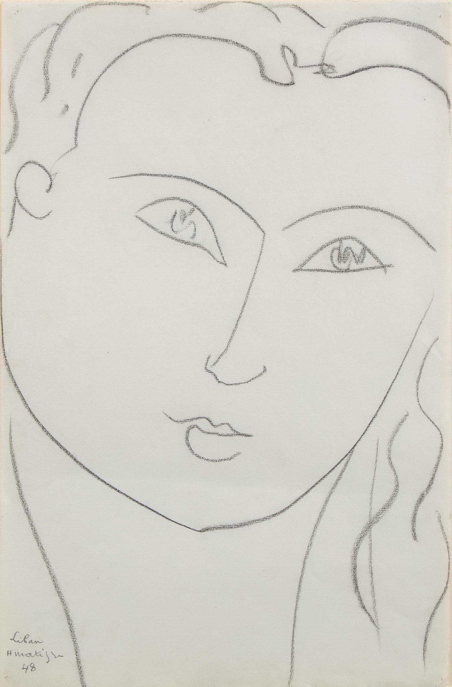 Portrait de Femme (Liban) , 1948